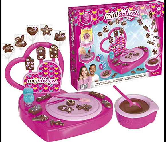Les chocolats n'auront plus aucun secret pour votre enfant avec ce jeu Mon super atelier chocolat 5-en-1 de Mini Délices