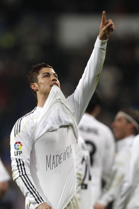Cristiano Ronaldo lors du match Real Madrid - Villareal