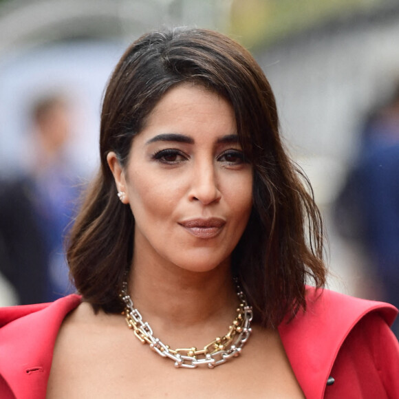 Leïla Bekhti au photocall du film "Les Intranquilles" (The Restless) lors du 69ème festival international du film de San Sebastian (Saint Sebastien) le 19 septembre 2021. 