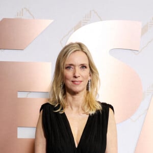 Léa Drucker (robe Chloé, chaussures Louboutin, bijoux Boucheron) - Pressroom - 48ème cérémonie des César à l'Olympia à Paris le 24 février 2023. © Jacovides / Borde / Bestimage 