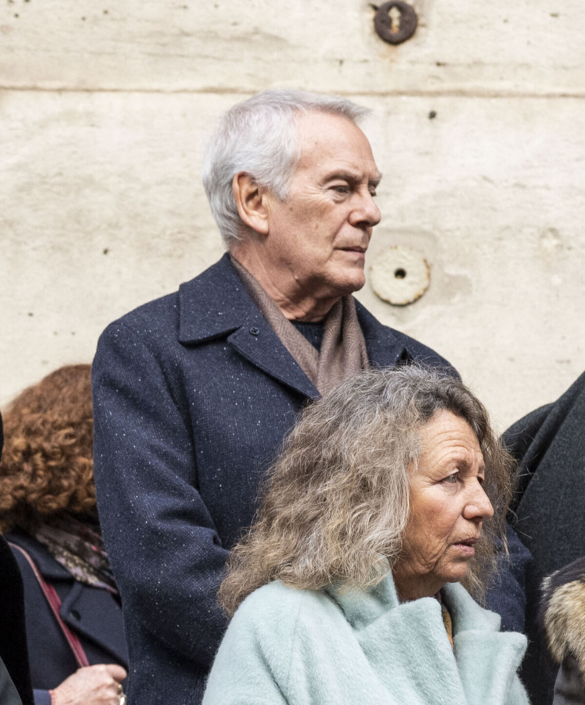 Photo : Exclusif - Jean-François Brégy - Obsèques de Michaël Denard en ...