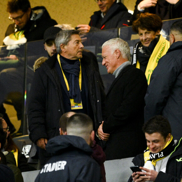 Didier Deschamps - Match de Ligue Europa 2022/2023 "Nantes - Juventus (0-3)" au stade de la Beaujoire, le 23 février 2023.