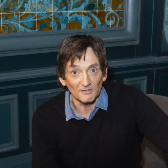 Exclusif - Pierre Palmade - Enregistrement de l'émission "Olympiascope", présentée par B.Montiel et diffusée le 9 juin en prime sur Olympia TV, une chaîne du groupe Canal+ et en replay sur myCANAL. Le 3 mars 2022 © Jack Tribeca / Bestimage