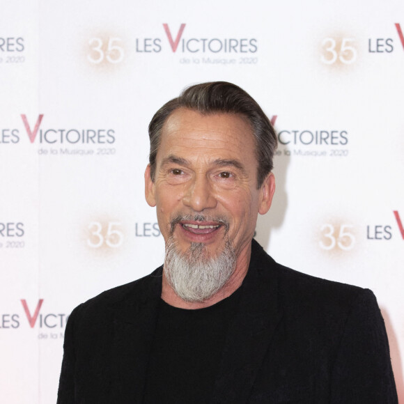 Florent Pagny - Photocall de la 35ème cérémonie des Victoires de la musique à la Seine musicale de Boulogne-Billancourt, le 14 février 2020. © Cyril Moreau/Bestimage 