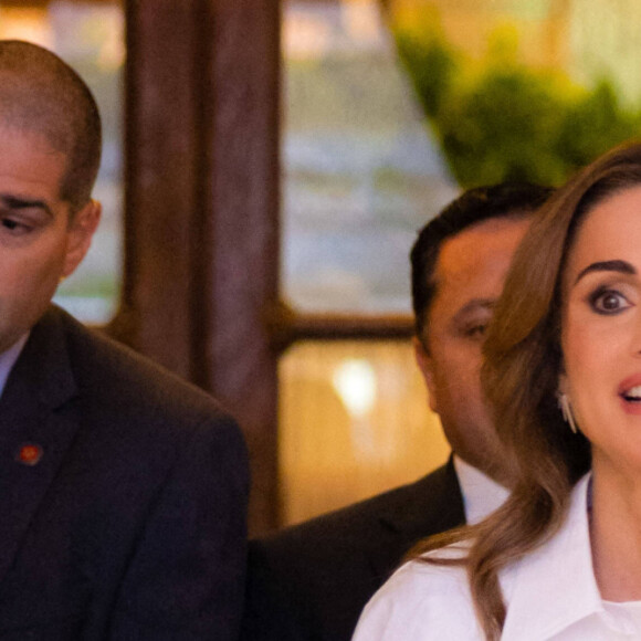 La reine Rania de Jordanie a assisté au Earthshot Prize Innovation Summit en marge de la 77ème assemblée générale des Nations Unies (ONU) à New York le 21 septembre 2022. 