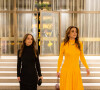 A cette occasion, la souveraine lui a fait une superbe déclaration sur Instagram.
La reine Rania et la princesse Iman de Jordanie lors du dîner de gala "Kering Foundation Caring for Women" à New York, le 15 septembre 2022. 