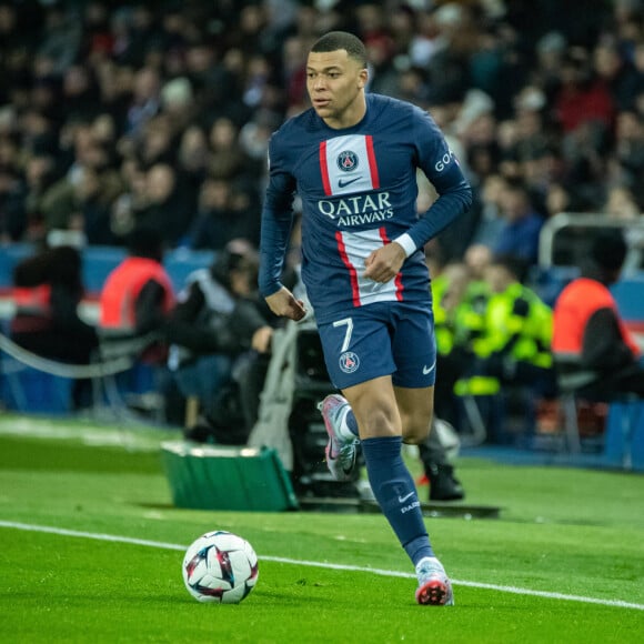 Kylian Mbappe (Paris SG) - Football - Ligue 1 Uber Eats - Victoire du PSG face à Nantes (4-2) au Parc des princes à Paris le 4 mars 2023. © Baptiste Autissier / Panoramic / Bestimage 