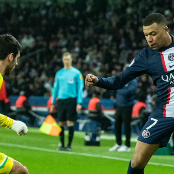 Kylian Mbappe (Paris SG) - Football - Ligue 1 Uber Eats - Victoire du PSG face à Nantes (4-2) au Parc des princes à Paris le 4 mars 2023. © Baptiste Autissier / Panoramic / Bestimage 