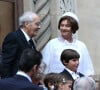 Cinq décennies plus tard ils se sont finalement retrouvés et mariés !
Michel Legrand et Macha Méril - Mariage religieux de Michel Legrand et de Macha Méril en la cathédrale Saint-Alexandre-Nevsky de Paris le 18 septembre 2014.