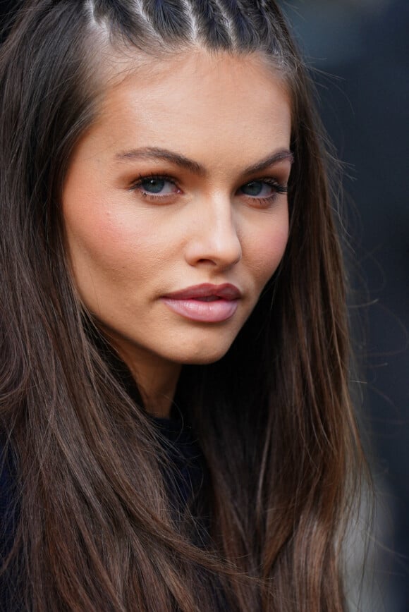 Thylane Blondeau - Arrivées au défilé Miu Miu prêt-à-porter automne-hiver 2023/2024 lors de la Fashion Week de Paris (PFW), à Paris, France, le 7 mars 2023. © Pierre Perusseau/Bestimage 