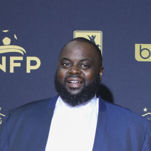 Issa Doumbia au photocall de la 28ème cérémonie des trophées UNFP (Union nationale des footballeurs professionnels) au Pavillon d'Armenonville à Paris, France, le 19 mai 2019.