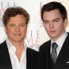 Colin Firth et Nicholas Hoult aux Elle Fashion Awards le 22/02/10