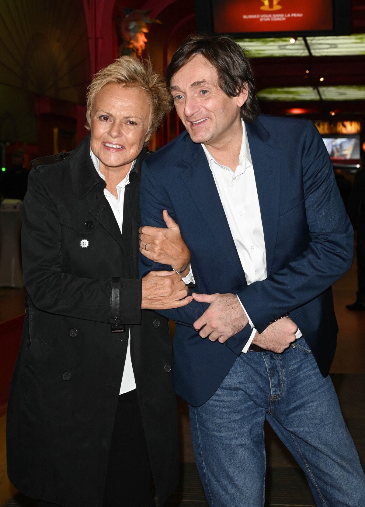 Photo : Muriel Robin Et Pierre Palmade - Inauguration De La Statue De ...