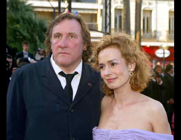 Sandrine Bonnaire et Gérard Depardieu en 2003