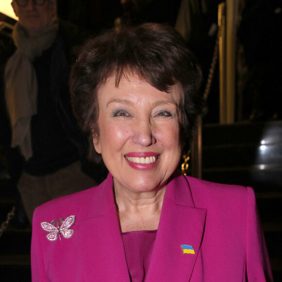 Semi-exclusif - Roselyne Bachelot - Présentation et Projection du Documentaire de Bernard-Henri Lévy (BHL) sur la guerre en Ukraine : "Slava Ukraini" (Gloire à l'Ukraine) au Cinéma Balzac à Paris, France, le 6 Février 2023. © Bertrand Rindoff / Bestimage