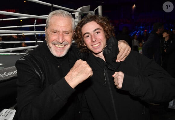 Jean-Claude Darmon - Les célébrités assistent au combat international de boxe poids lourd de 10 rounds opposant le français Tony Yoka au français d'origine camerounaise Carlos Takam au Zénith de Paris, France, le 11 mars 2023. © Veeren/Bestimage