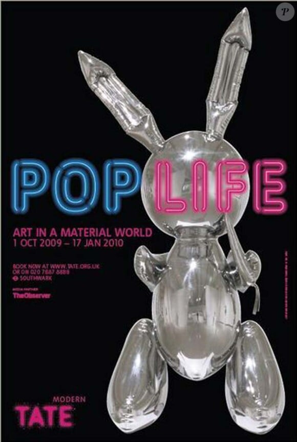 L'exposition Pop Life, Tate Modern à Londres du 1er octobre 2009 au 17 janvier 2010 !