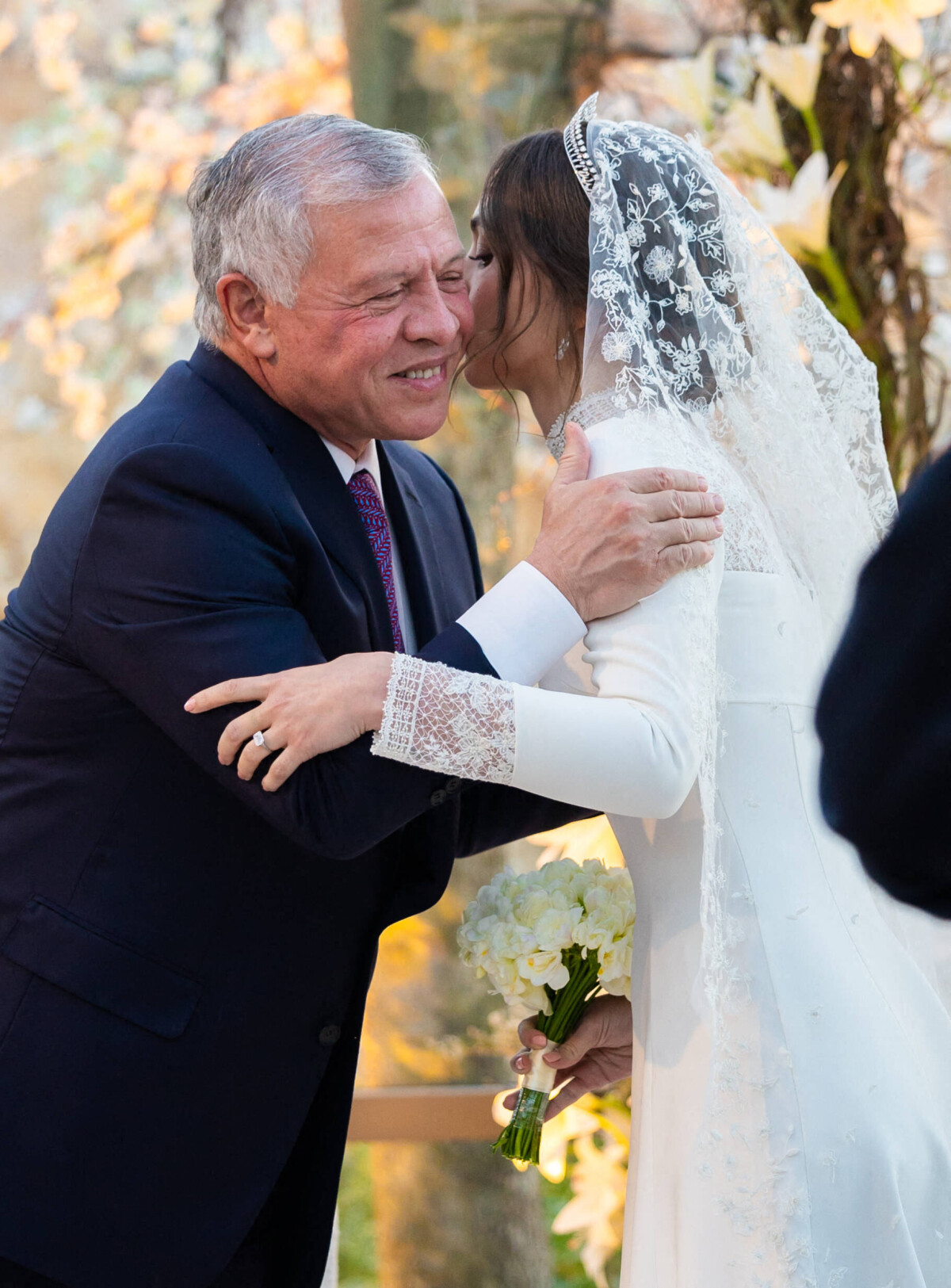 Photo : La roi Abdallah de jordanie et sa fille la princesse Iman de ...