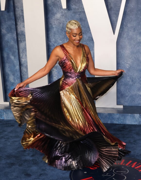 Tiffany Haddish au photocall de la soirée "Vanity Fair" lors de la 95ème édition de la cérémonie des Oscars à Los Angeles, le 12 mars 2023. © Crash/imageSPACE via Zuma Press/Bestimage 