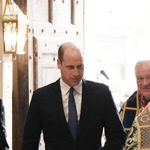 Le prince William, prince de Galles, et Catherine (Kate) Middleton, princesse de Galles - Service annuel du jour du Commonwealth à l'abbaye de Westminster à Londres, Royaume Uni, le 13 mars 2023. 