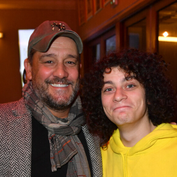 Titoff et Roman Doduik lors de l'inauguration du théâtre du Palais des Glaces à Paris après des travaux de rénovation le 13 mars 2023. © Veeren / Bestimage 