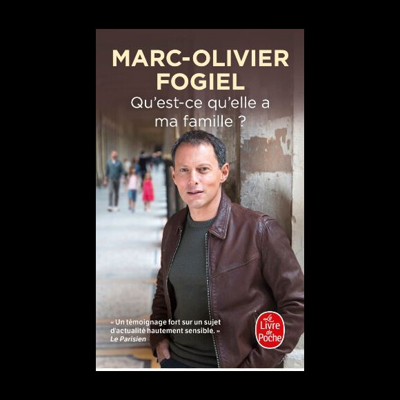 Couverture du livre "Qu'est-ce qu'elle a ma famille ?" de Marc-Olivier Fogiel
