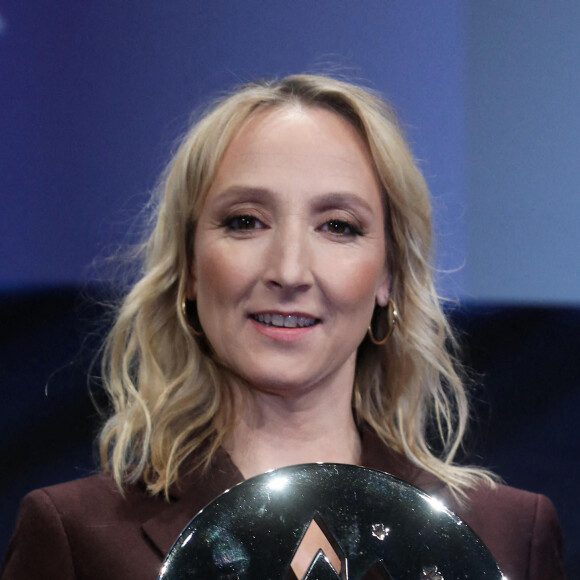 Audrey Lamy, Prix d'interprétation féminine lors de la clôture de la 25ème édition du Festival international du film de comédie de l'Alpe d'Huez, France, le 22 janvier 2022. © Dominique Jacovides/Bestimage