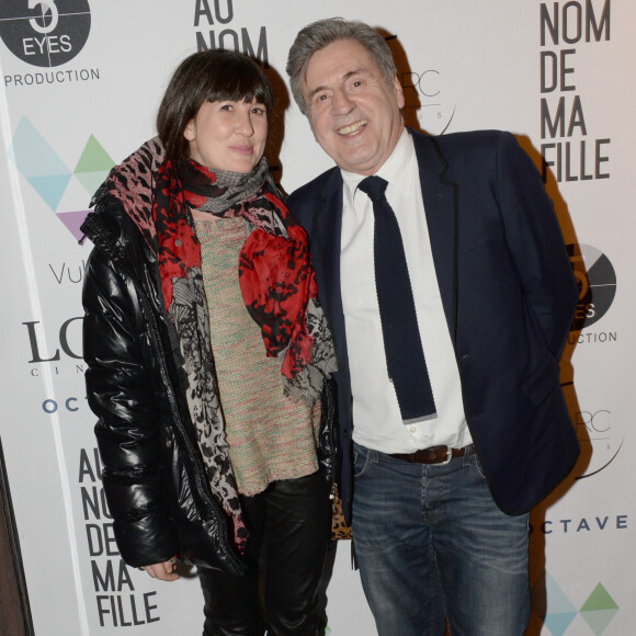 Exclusif - Daniel Auteuil et sa femme Aude Ambroggi - After de l'avant-première du film "Au nom de ma fille" à l'Arc à Paris le 7 mars 2016. © Rachid Bellak/Bestimage