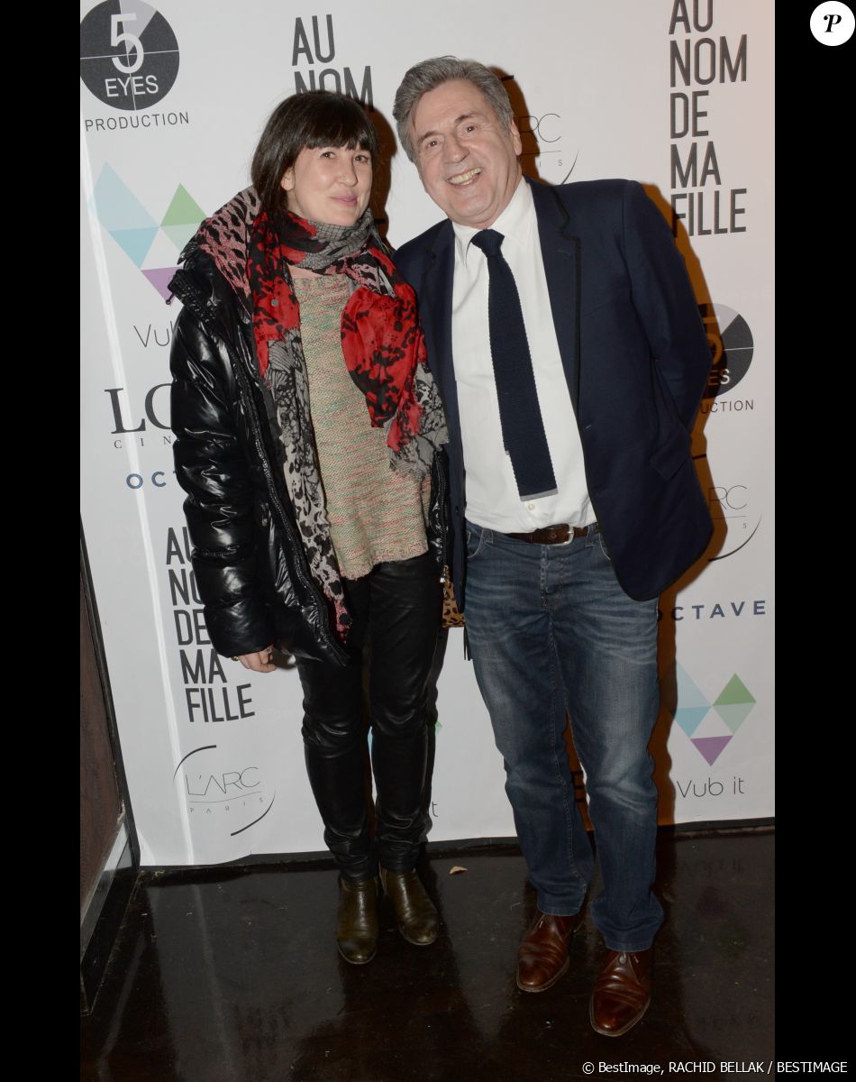 Exclusif - Daniel Auteuil et sa femme Aude Ambroggi - After de l'avant-première du film "Au nom de ma fille" à l'Arc à Paris le 7 mars 2016. © Rachid Bellak/Bestimage