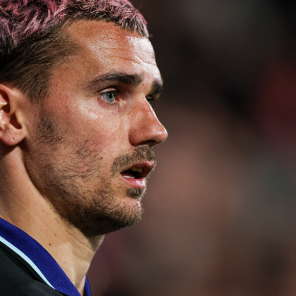 Antoine Griezmann de l'Atletico de Madrid lors du match de la Liga Santander opposant le FC de Gérone à l'Atletico de Madrid à l'Estadio Municipal Montilivi de Gérone, Espagne, 13 mars 2023. L'Atletico a agagné 1-0.. © David Ramirez/DAX/Zuma Press/Bestimage