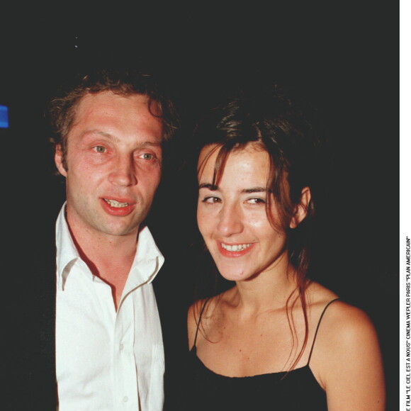 Jean-Philippe Ecoffey et Romane Bohringer - Avant-première du film "Le ciel est à nous" au cinéma Wepler