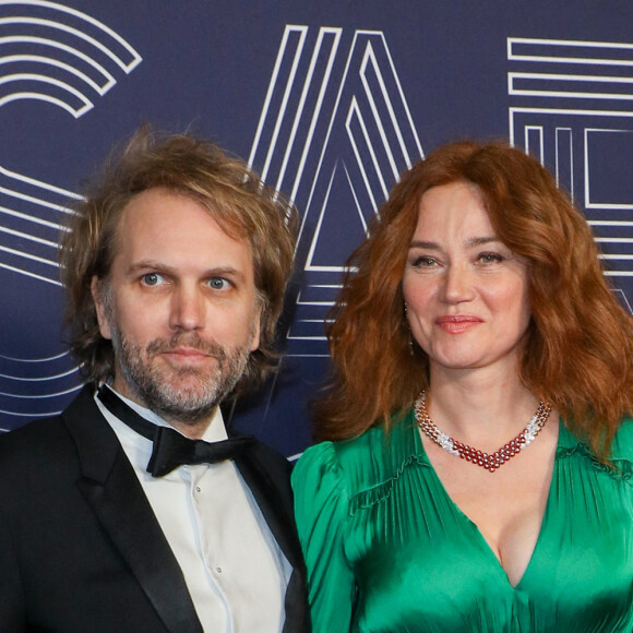 Marine Delterme, Florian Zeller - Photocall de la 47ème édition de la cérémonie des César à l'Olympia à Paris, le 25 février 2022. © Borde-Jacovides/Bestimage 