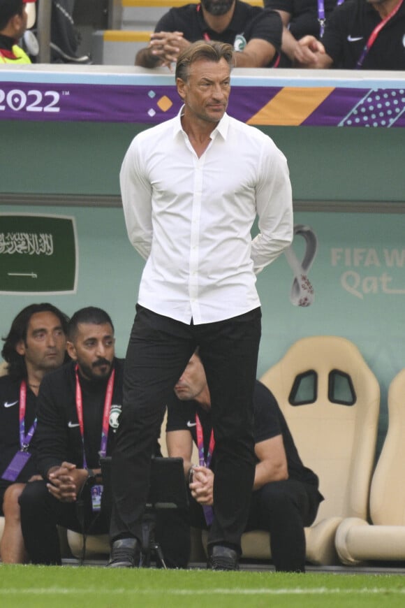 RENARD Herve - entraineur / Selectionneur - Match de football du groupe C entre l'Argentine contre l'Arabie Saoudite (1-2) lors de la coupe du Monde à Doha au Qatar le 22 novembre 2022.
