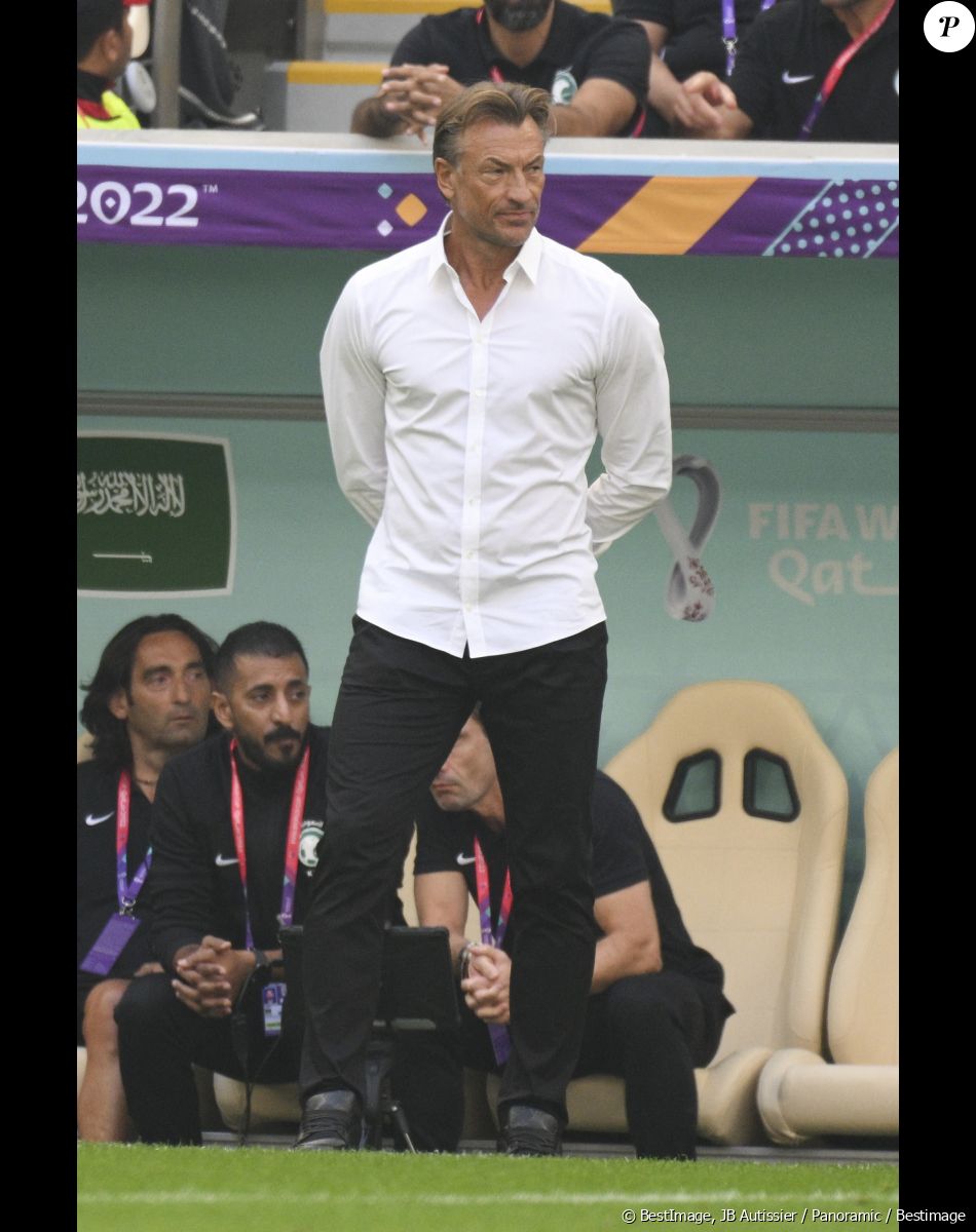 RENARD Herve - entraineur / Selectionneur - Match de football du groupe C entre l'Argentine contre l'Arabie Saoudite (1-2) lors de la coupe du Monde à Doha au Qatar le 22 novembre 2022.