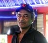 Yannick Noah est touché par le paludisme.
L'ancien sportif de tennis, Yannick Noah dans son village Noah, à Yaoundé, Cameroun. © Stéphane Lemouton/Bestimage 