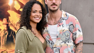 M. Pokora en charmante compagnie à Paris, sa femme Christina Milian super sexy et très loin de lui