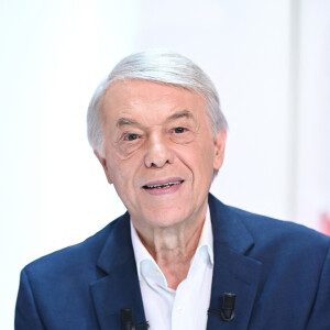 Exclusif - Salvatore Adamo - Enregistrement de l'émission "Vivement Dimanche" au Studio Gabriel à Paris, France, le 26 janvier 2023, présentée par M.Drucker et diffusée le 5 février 2023 sur France 3. © Guillaume Gaffiot/Bestimage