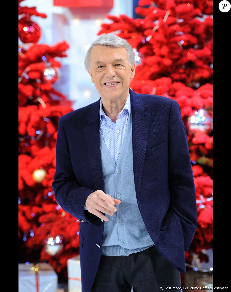 Exclusif - Salvatore Adamo - Enregistrement de l'émission "Vivement Dimanche prochain" présentée par M.Drucker et diffusée le 24 novembre 2019 sur France 2. Le 13 novembre 2019 © Guillaume Gaffiot / Bestimage