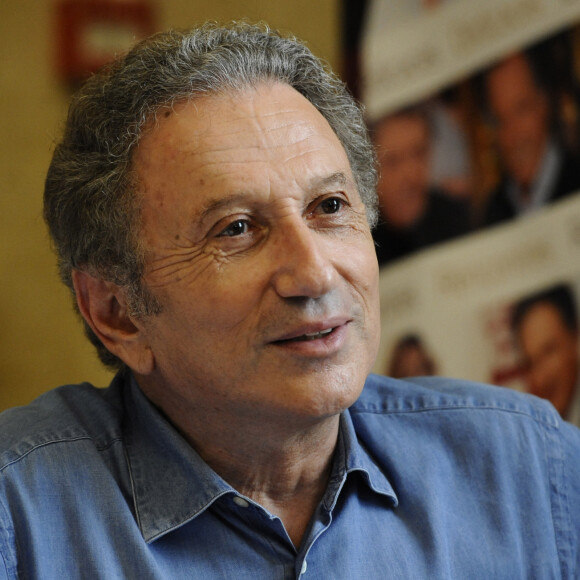 Michel Drucker - Première édition du festival littéraire "Plumes de Stars" à Aix en Provence. Le 13 juin 2015