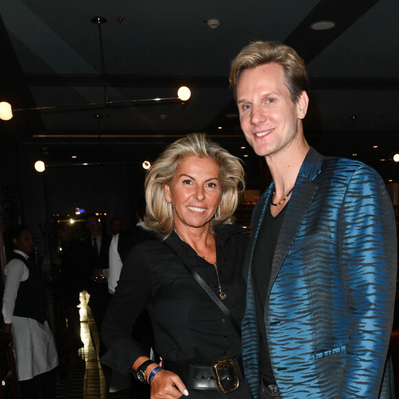 Exclusif - Caroline Margeridon et François-Xavier Renou - La Brasserie du Louvre Bocuse à l'occasion de la rentrée, a convié de nombreux invités à venir découvrir ou redécouvrir son magnifique cadre en plein centre de Paris le 22 septembre 2022. © Coadic Guirec/Bestimage  (No Web - pour suisse et Belgique)