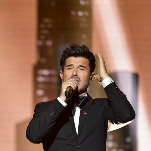 Exclusif - Vincent Niclo - Enregistrement de l'émission "Les 40 ans de Starmania" les stars chantent pour le Sidaction au Palais des Congrès à Paris, le 29 mars 2019. © Pierre Perusseau/Bestimage