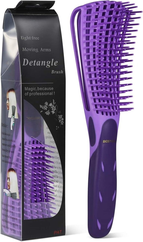 Enlevez tous vos noeuds sans abîmer vos cheveux avec cette brosse à cheveux Bestool