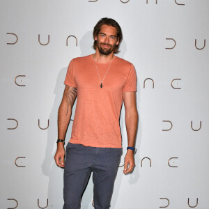 Camille Lacourt - Projection du film "Dune" au cinéma Le Grand Rex à Paris, le 6 septembre 2021. © Veeren/Bestimage 