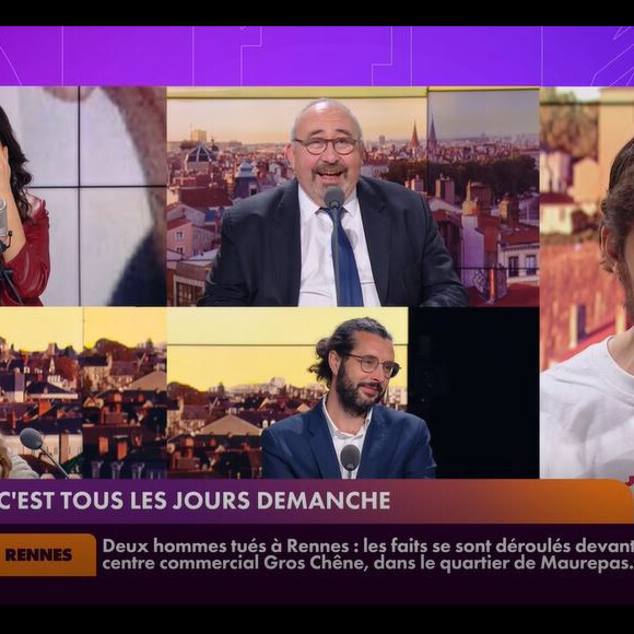 La présentatrice n'a pas caché son malaise tout au long de la séquence