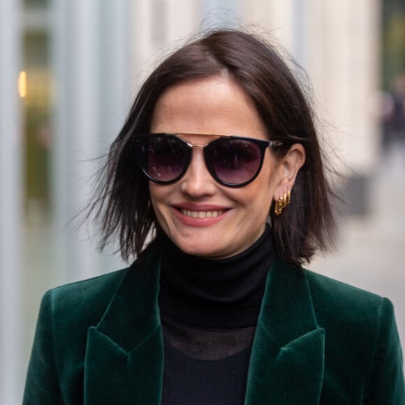 Eva Green arrive à la Haute Cour de Londres, Royaume Uni, le 30 janvier 2023 avant de témoigner alors qu'elle poursuit la société de production White Lantern Films pour un contrat de film. © Tayfun Salci/Zuma Press/Bestimage 