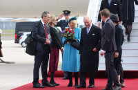 Arrivée du roi Charles III et de Camilla Parker Bowles en Allemagne, extrait de BFM TV