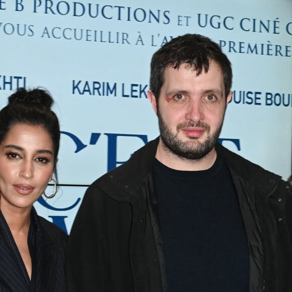 Leïla Bekhti et Karim Leklou - Avant-première du film "C'est mon homme" au cinéma UGC Les Halles à Paris le 30 mars 2023. © Coadic Guirec/Bestimage