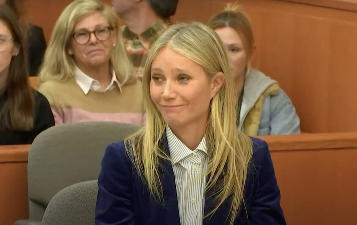 Photo Poursuivie après un accident de ski, Paltrow remporte