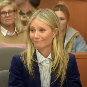 Poursuivie après un accident de ski, Gwyneth Paltrow remporte son procès contre Terry Sanderson.
Gwyneth Paltrow au tribunal de Park City.