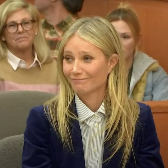 Poursuivie après un accident de ski, Gwyneth Paltrow remporte son procès contre Terry Sanderson.
Gwyneth Paltrow au tribunal de Park City.
